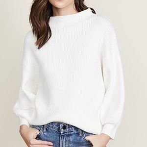 Anthropologie Line + Dot Balloon Sleeve Sweater